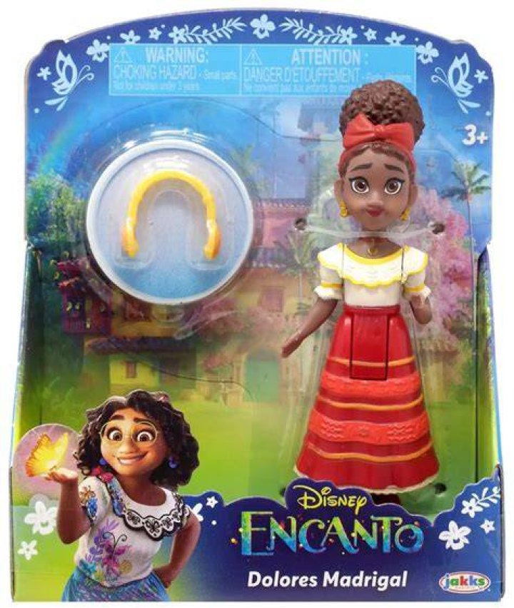 Encanto Dolores Covers Ears with Fireworks