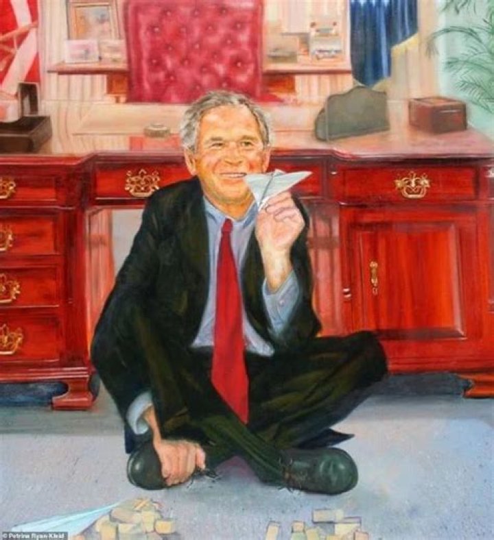 Epstein Painting Bush Painting Bush Paper Airplane Etsy UK