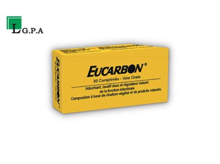 أقراص أوكاربون Eucarbon لتنظيم وظائف الأمعاء