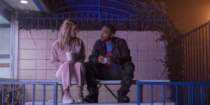 Euphoria Cass and McKay sitting on a picnic table