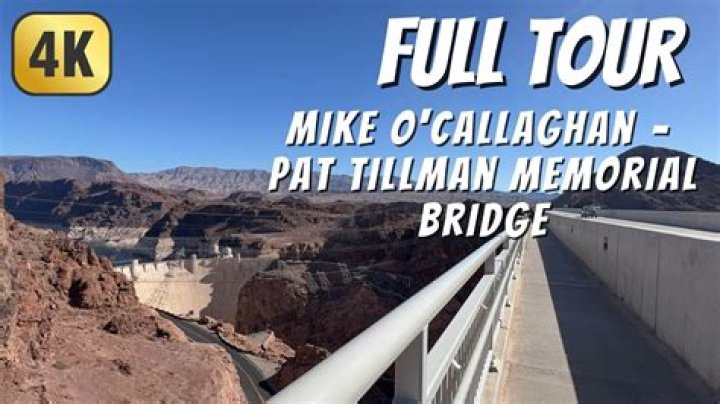Exploring The Mike O’Callaghan-Pat Tillman Memorial Bridge Through Captivating Photos
