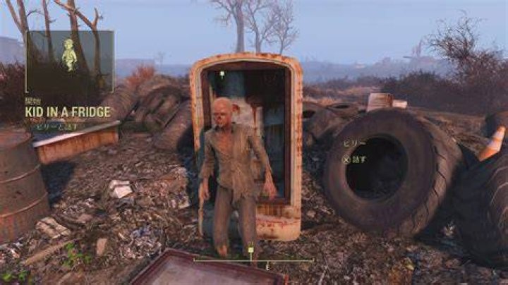 Fallout 4 kid in a fridge
