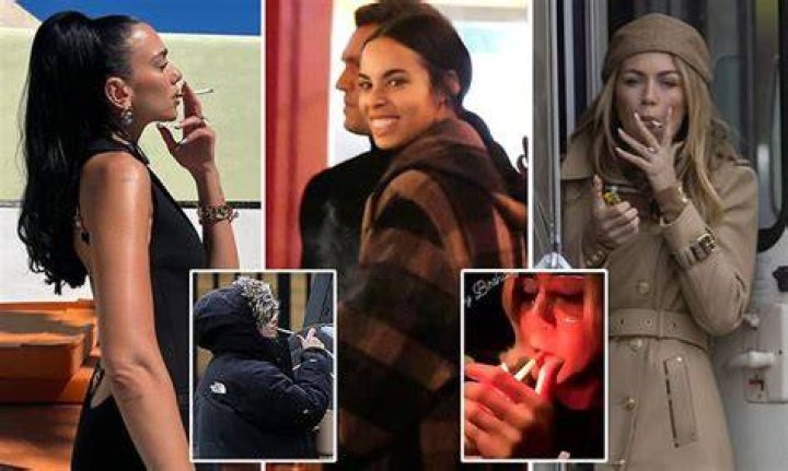 Famous Celebrities Who Smoke Cigarettes In Real Life l Celebrities