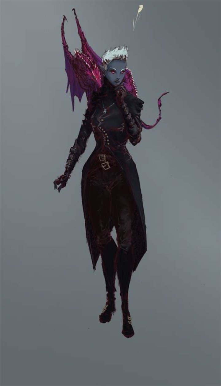 Female Drow by katiedesousa