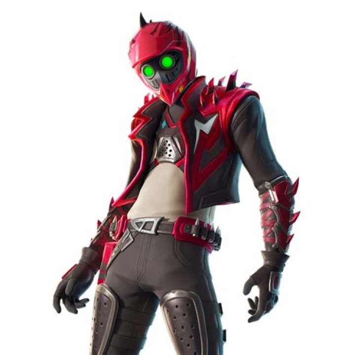 Fortnite Drakon Steel Rider Skin PNG, Styles, Pictures