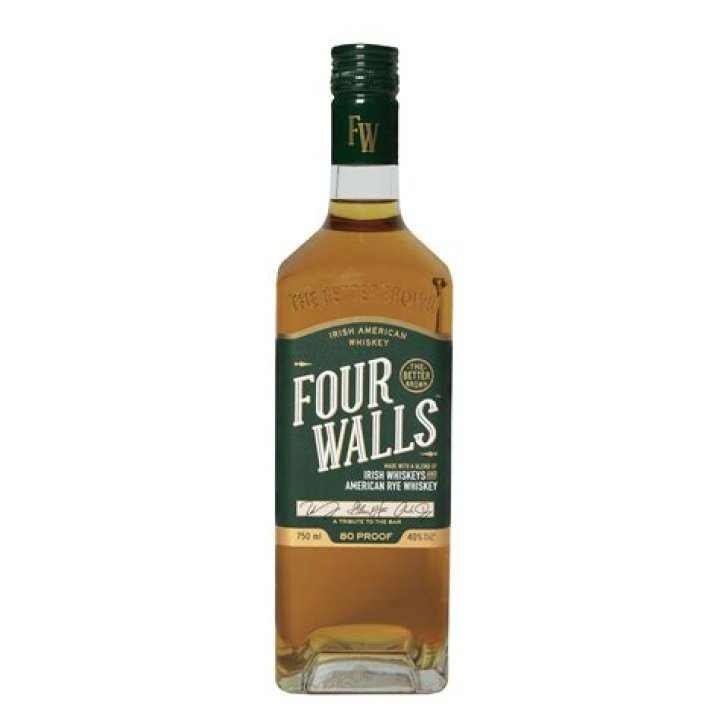 Four Walls Irish American Whiskey Four Walls Whiskey