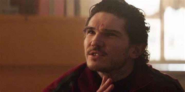 Fra Free as Kazi arguing with Maya Lopez (off-screen)