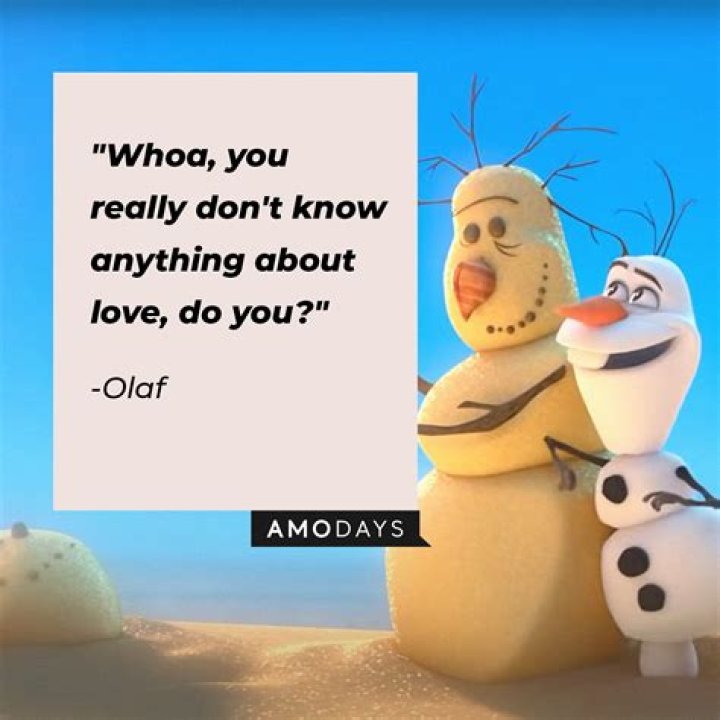 Frozen: Olaf's 20 Greatest Quotes