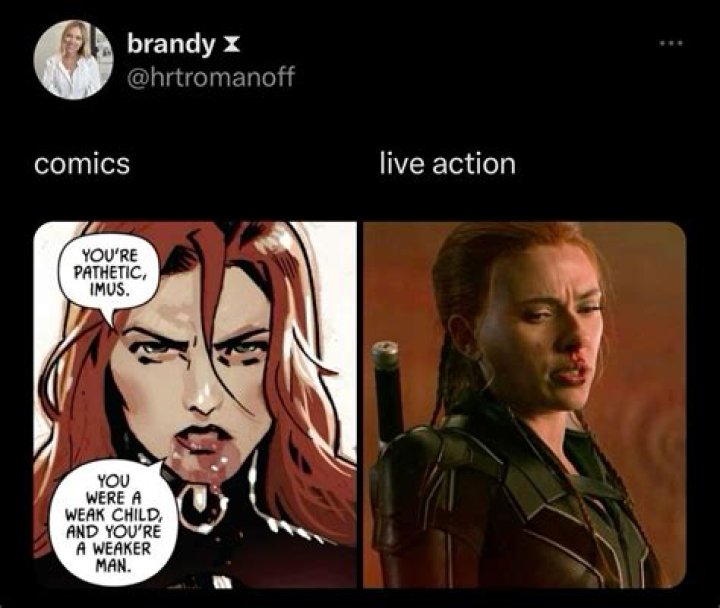 Funny meme about Black Widow and Hawkeye secret.