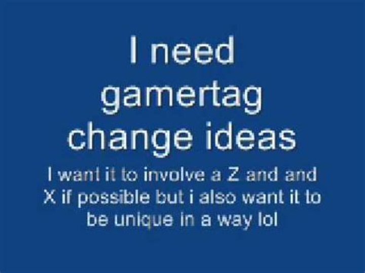 Gamertag Suggestions YouTube
