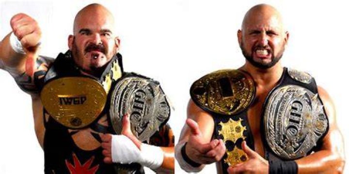 Giant Bernard and Karl Anderson