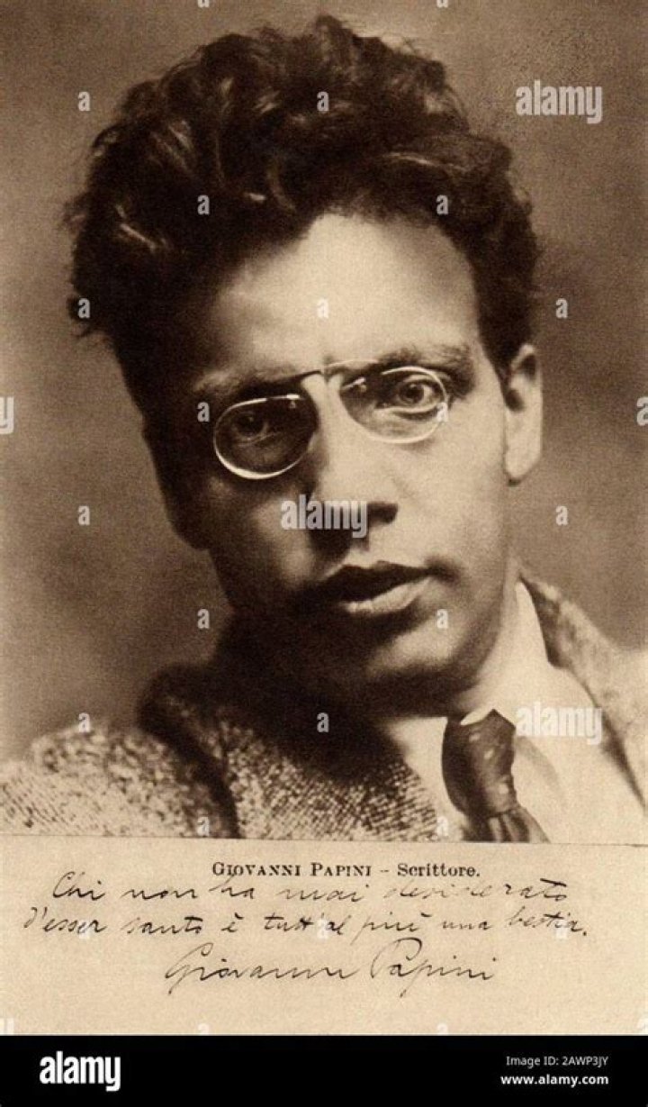 Giovanni Papini Italian Writer, Poet, Critic Britannica