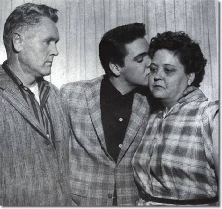 Gladys Love Presley, mother of rock 'n roll singer Elvis Presley, is shown in 1957. Photo / AP