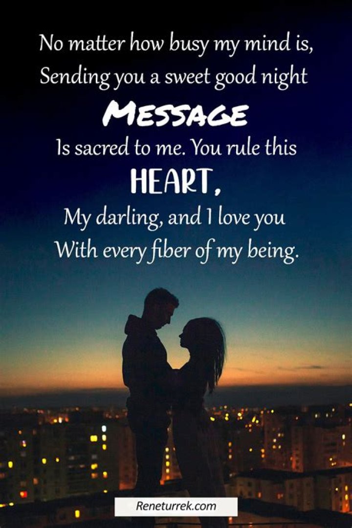 Good Night Love Quotes for Him with Images, Messages, and Wishes