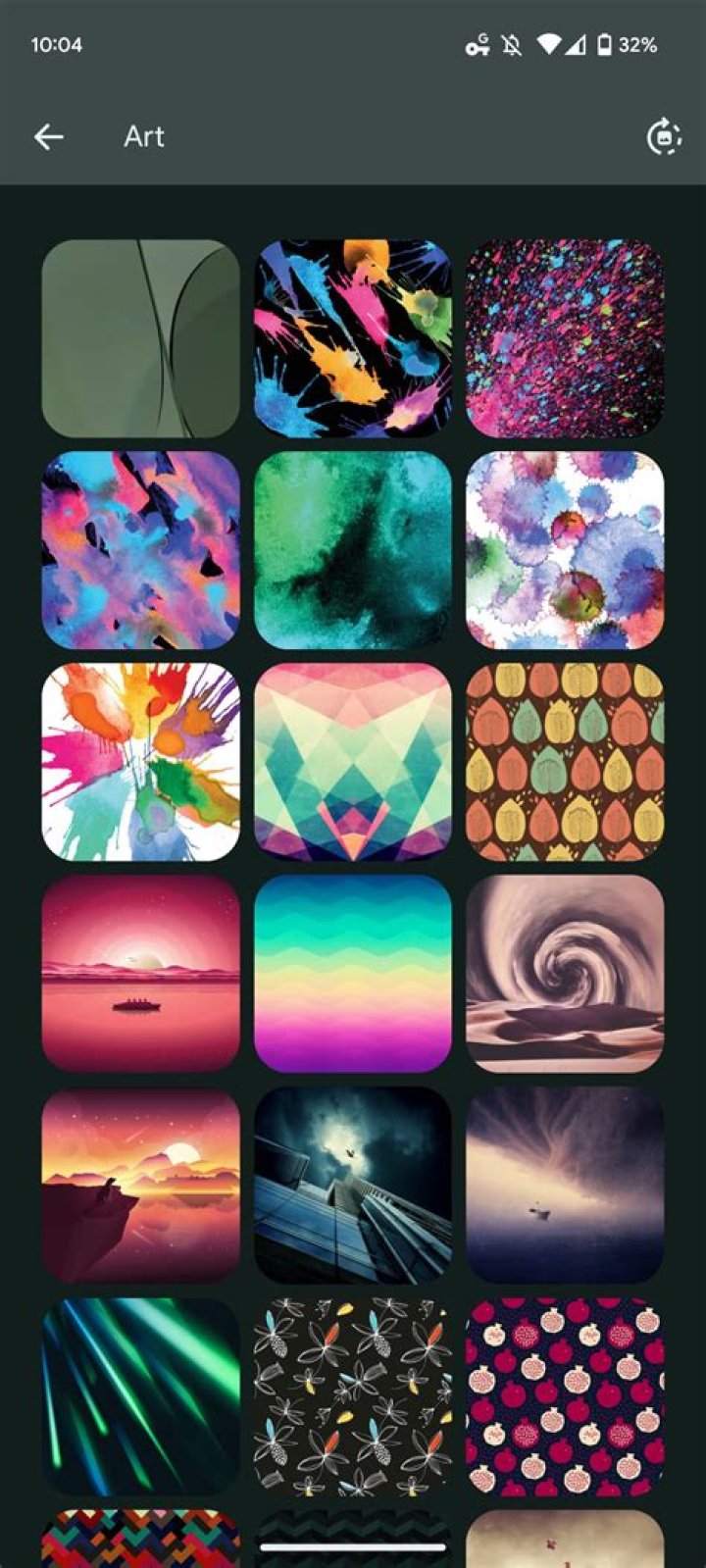 Google Wallpapers app