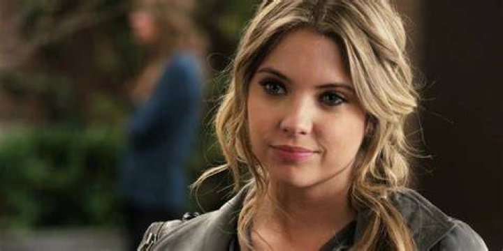 Hanna Marin looking thoughtful on Pretty Little Liars