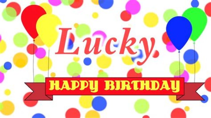 Happy Birthday Lucky Song YouTube