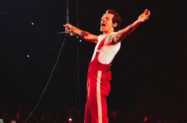 Harry Styles performs on stage during The Brit Awards 2023. Photo / Getty Images