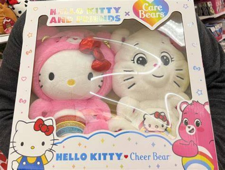 Hello Kitty And Care Bear: A Whimsical Collaboration