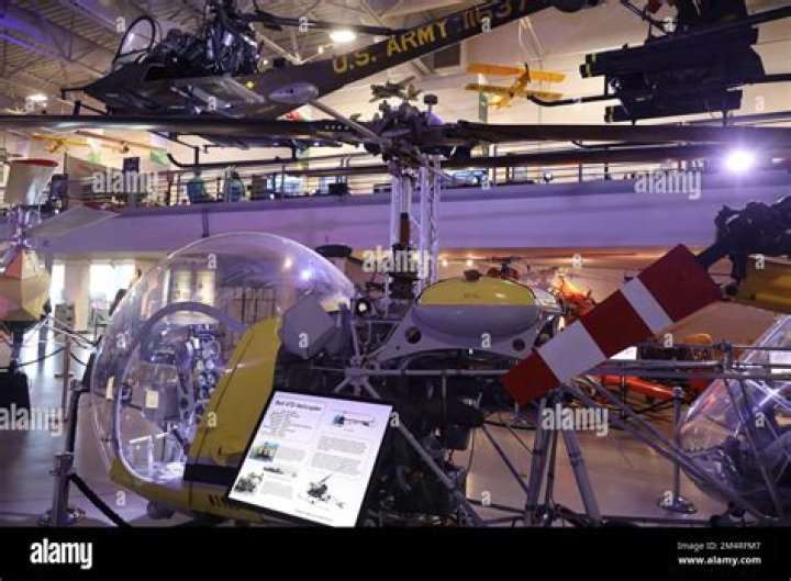 Hiller Aviation Museum in San Carlos California Editorial Stock Photo