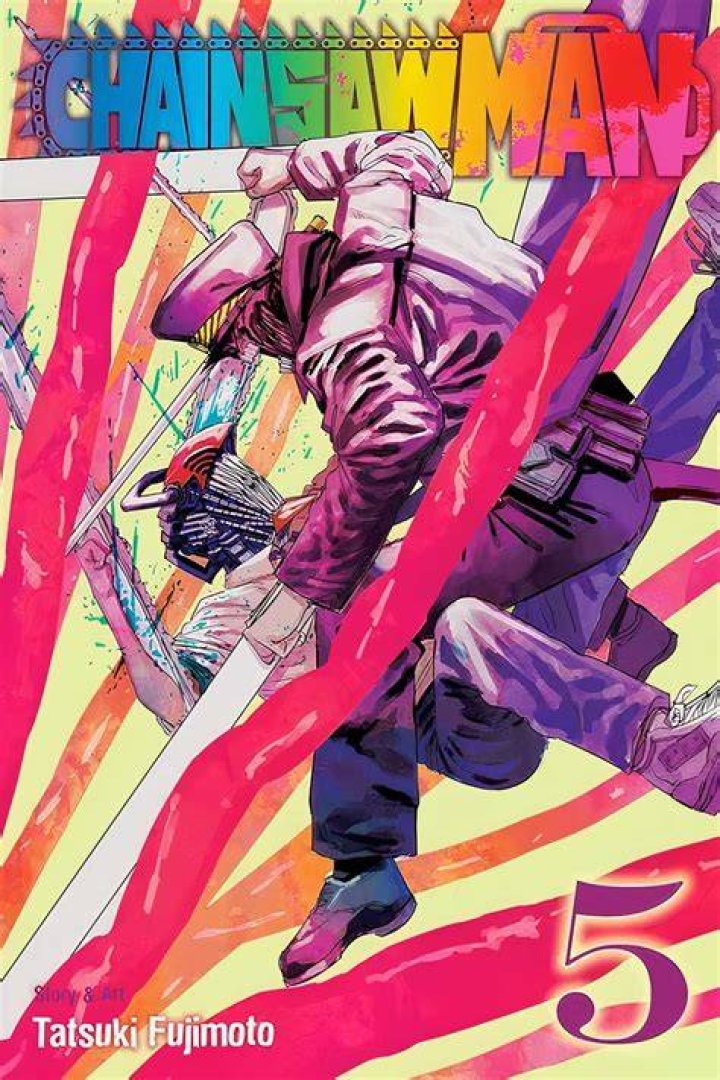Himeno on the cover of Chainsaw Man vol. 3