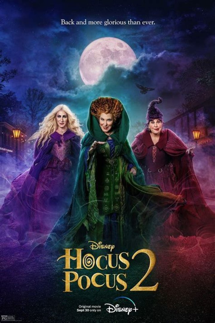Hocus Pocus 2 - The Sanderson Sisters & Black Flame Candle
