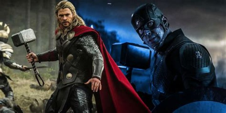 How Powerful Captain America Is With Mjolnir Compared To Thor