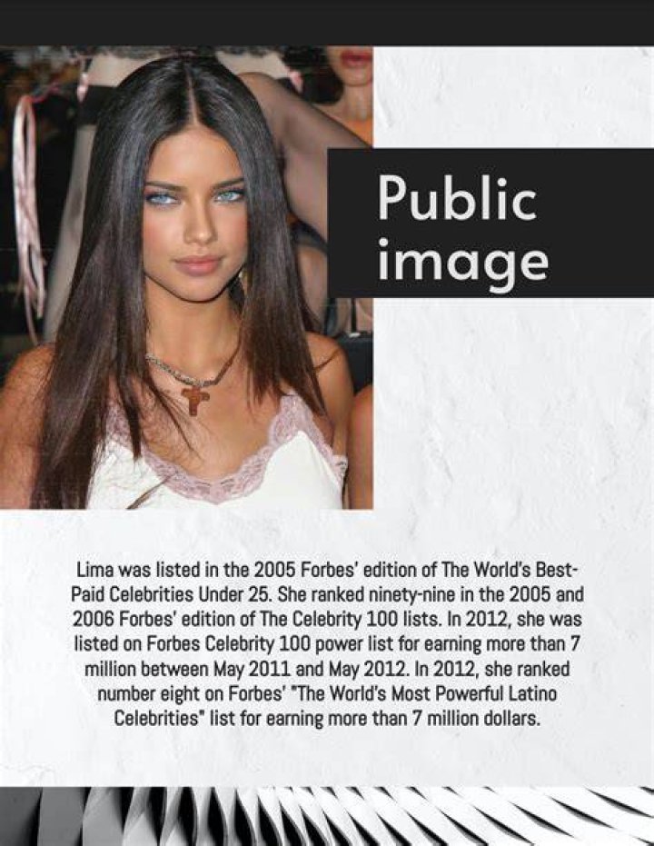 How Tall Was Adriana Lima? Discovering The Height Of The Supermodel