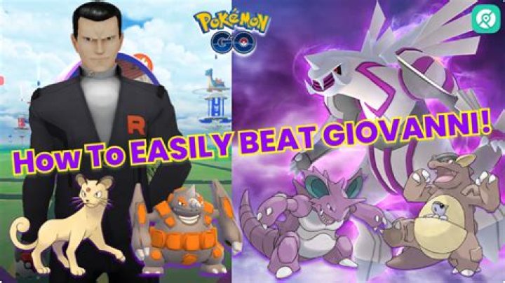 How To Beat Giovanni In Pok&eacute;mon GO October