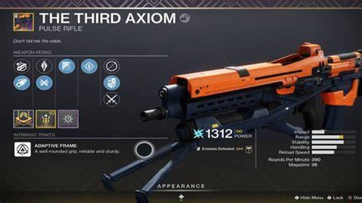 How to Get the Third Axiom Pulse Rifle in Destiny 2 (& God Roll)
