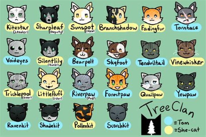 I made a fan clan named TreeClan! r/WarriorCats