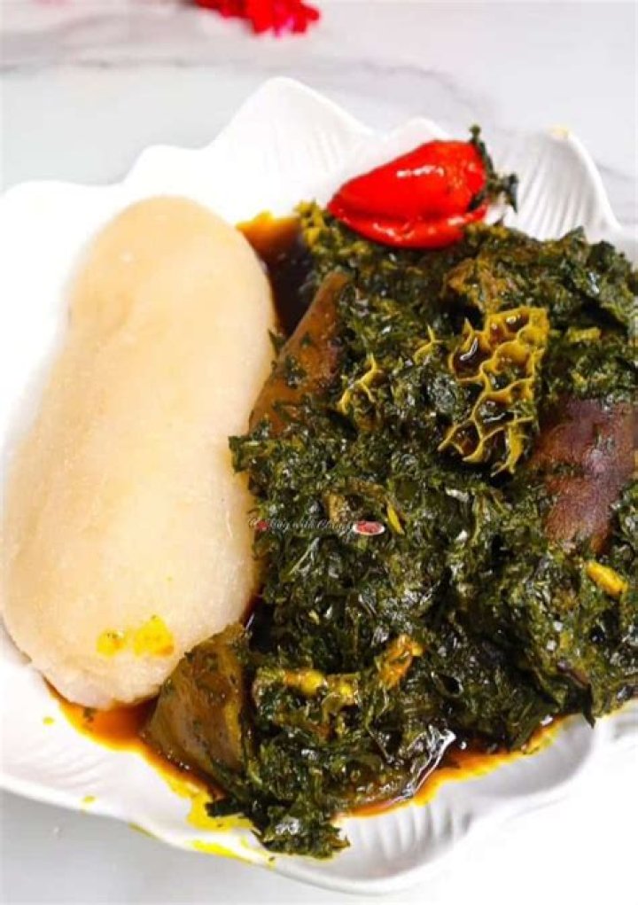 Igbo style Vegetable soup wazokitchen