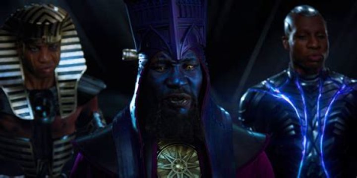 immortus leading the council of kangs in ant-man 3