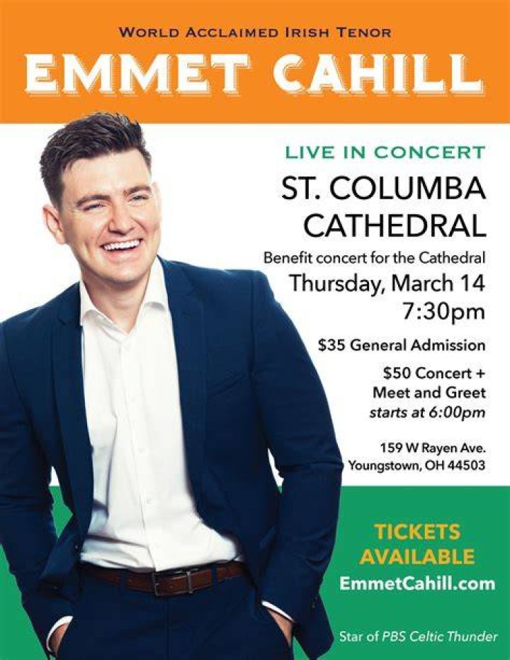 Irish Tenor Emmet Cahill Returns Celtic Canada