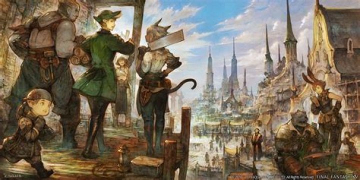 Ishgardian Crafters in Final Fantasy XIV