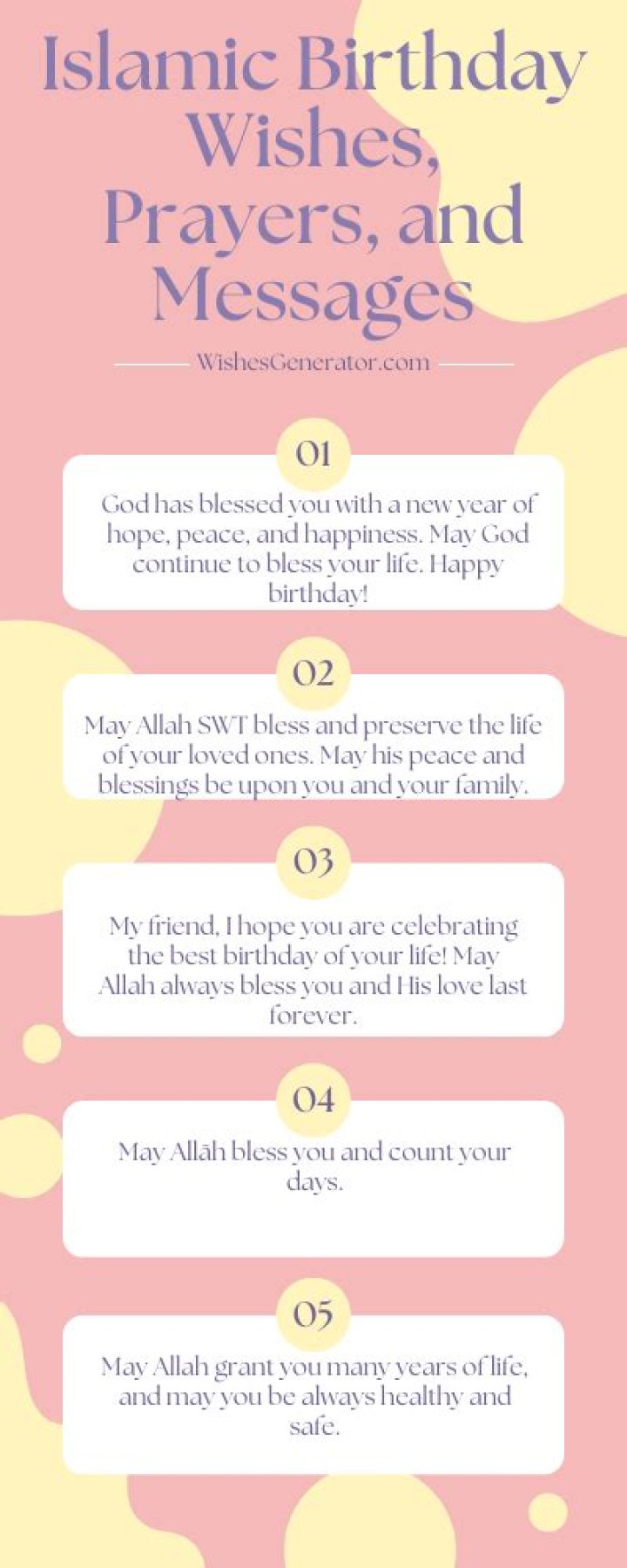 Islamic Birthday Wishes, Prayers and Quotes WishesMsg