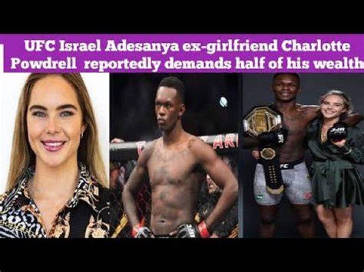 Israel Adesanya's ex-girlfriend, Charlotte Powdrell: Facts and bio