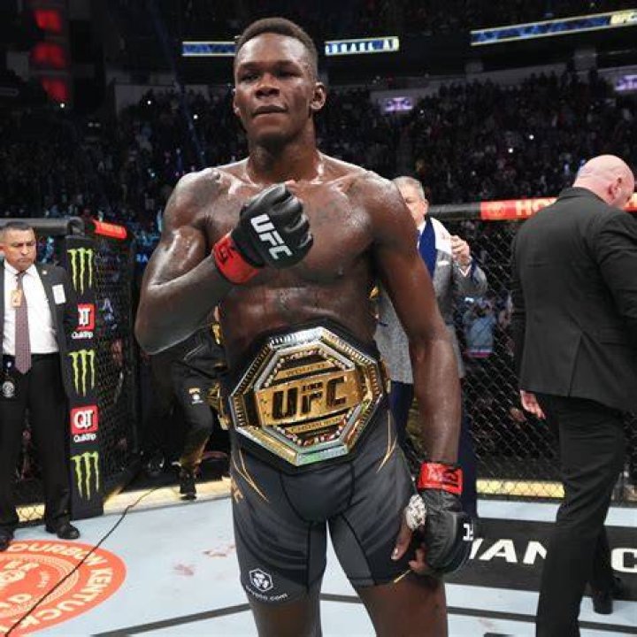 Israel Adesanya, UFC middleweight champion. Photo / Michael Craig