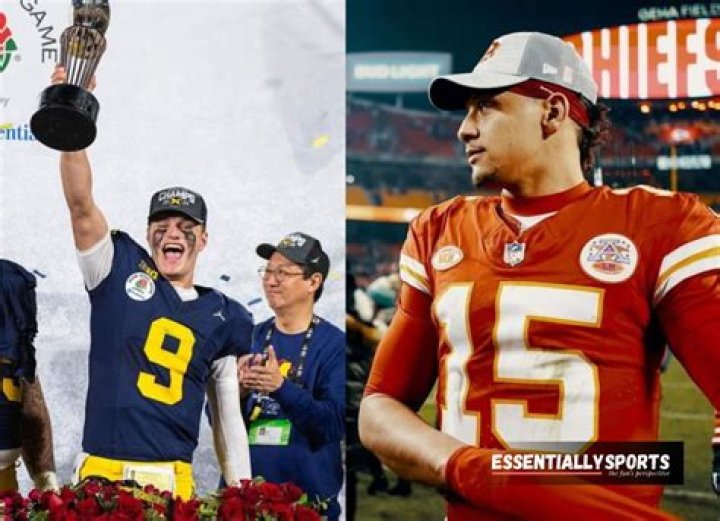J.J McCarthy’s High School QB Coach Unmasks His Patrick Mahomes-Esque Traits to
Gush Over His Stardom