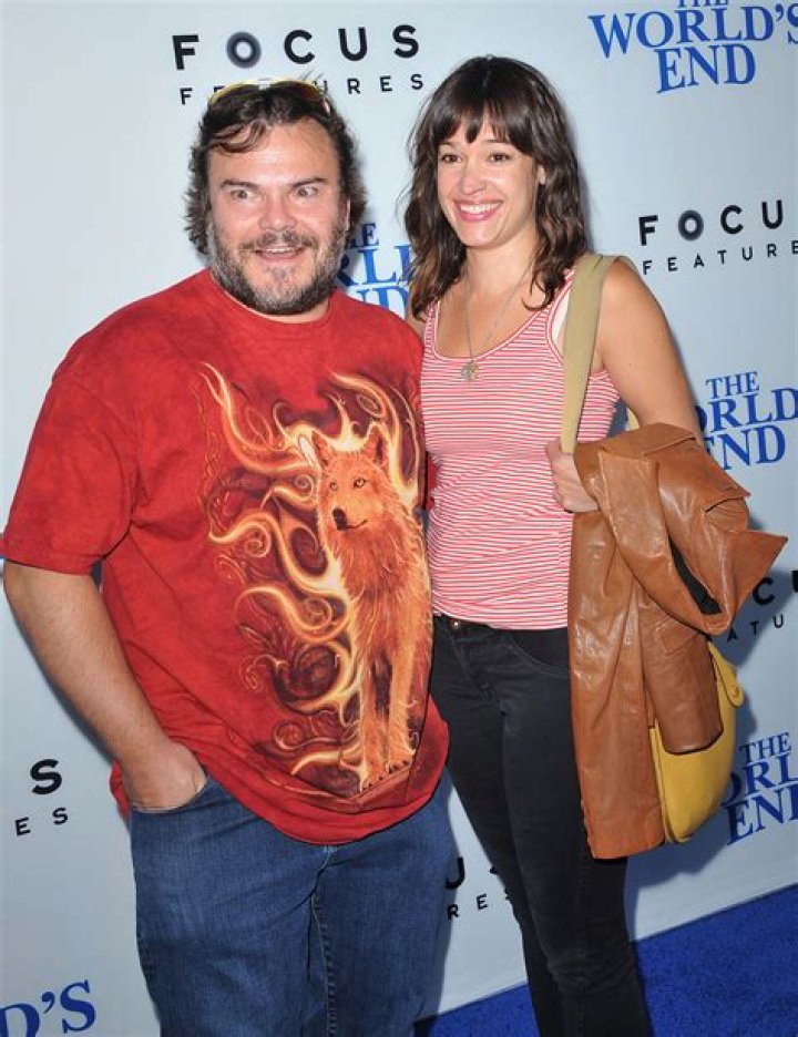 Jack black wife tanya los hires stock photography and images Alamy