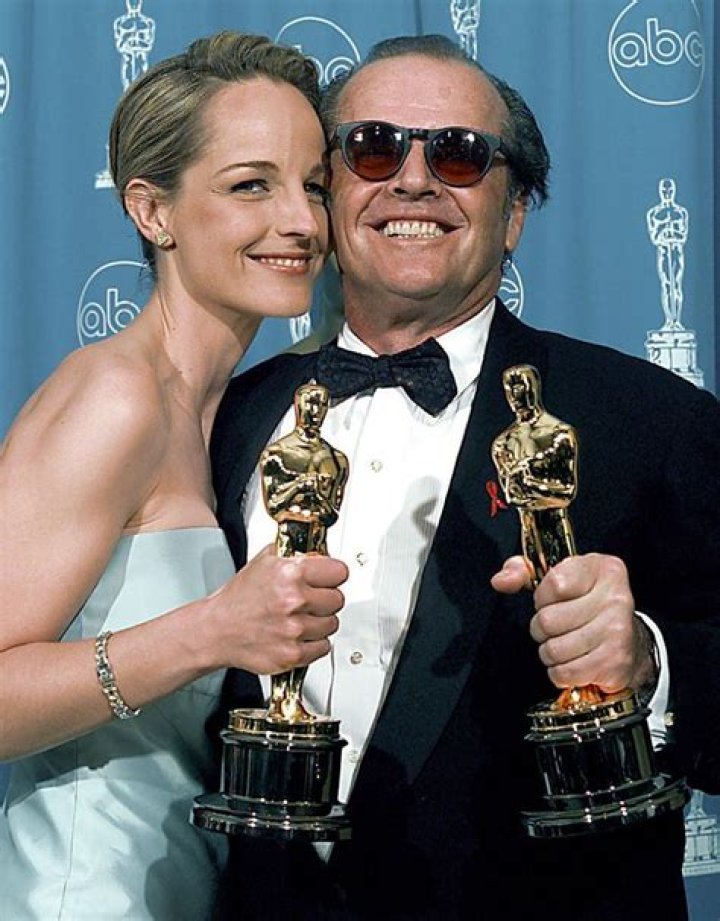 Jack Nicholson and Helen Hunt, "As Good as It Gets", 1997 Best actor