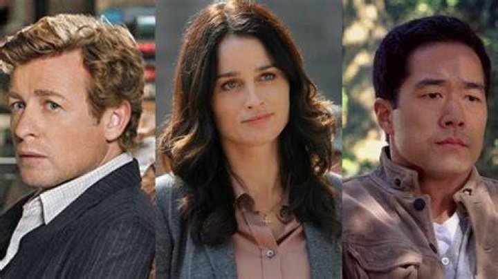 Jane, Lisbon and Cho in a split image from The Mentalist