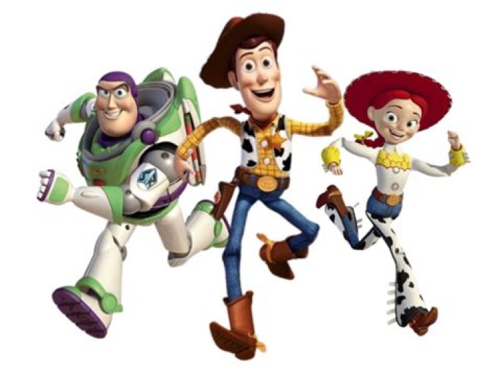Jessie, Buzz Lightyear and Woody in Toy Story of Terror
