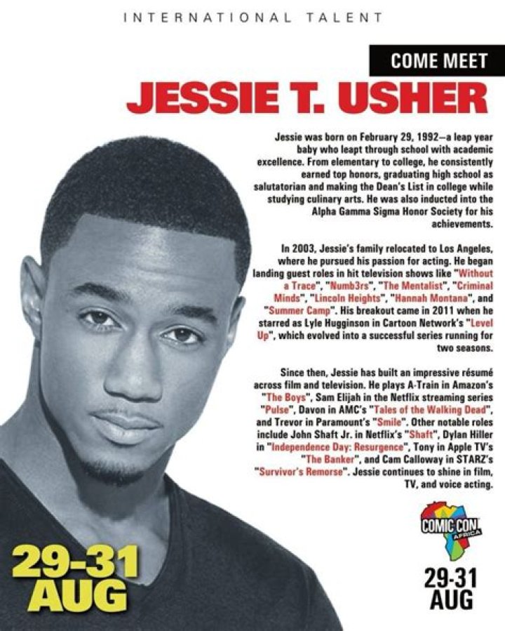Jessie T. Usher &mdash; The Movie Database (TMDB)