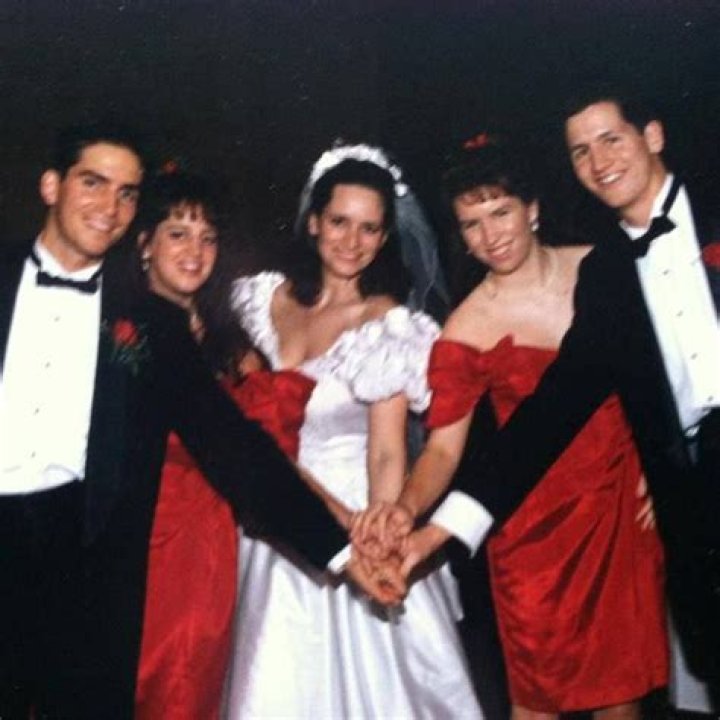 Jim Caviezel and his sibling at their sister Ann's Wedding in December