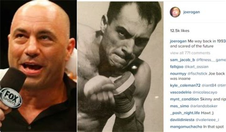 Joe Rogan at age 23 r/MMA