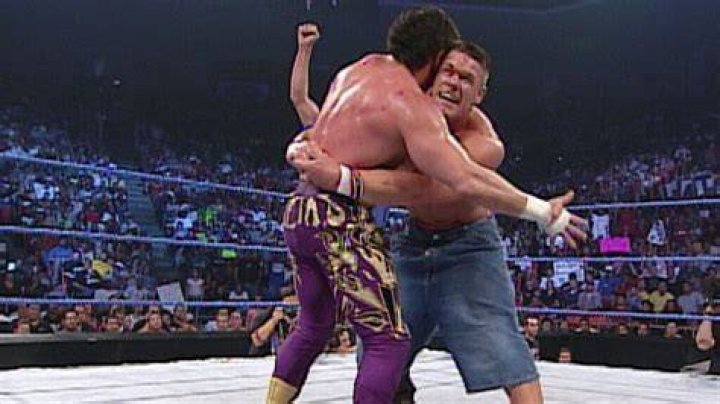 John Cena vs Eddie Guerrero - Parking Lot Brawl