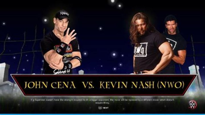 John Cena vs Kevin Nash