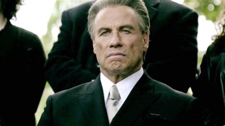 John Travolta as John Gotti from the mobster biopic Gotti. Photo / AP