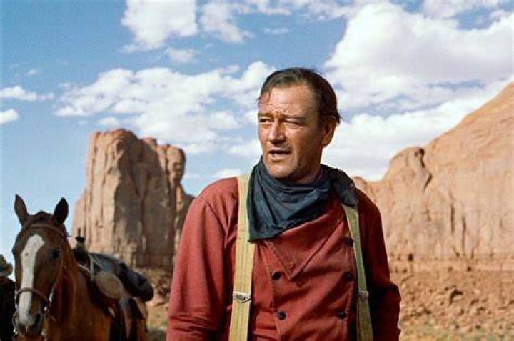 John Wayne in The Searchers